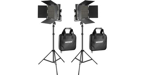 Neewer Bi Color Video Led Light Kit With Stands B H