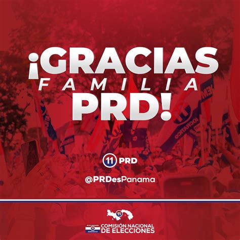 Prd Panam On Twitter Hemos Demostrado Nuevamente Que Somos Una