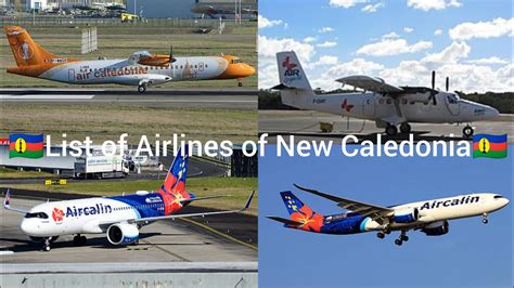 List Of Airlines Of New Caledonia Aviation BD YouTube