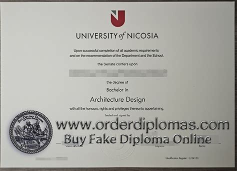 How to buy a fake University of nicosia degree certificate?