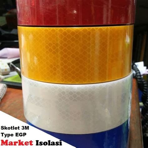 Jual Skotlet M Egp Sticker Scotlite Prismatik M Reflective Untuk