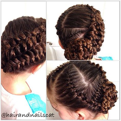 Double French And Double Dutch Braids Into A Bun Double Dutch Braid