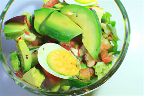 Salada Refrescante De Abacate Low Carb