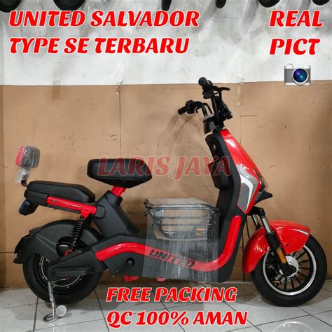 Jual Sepeda Listrik E Bike United Salvador Se Sepeda Listrik United