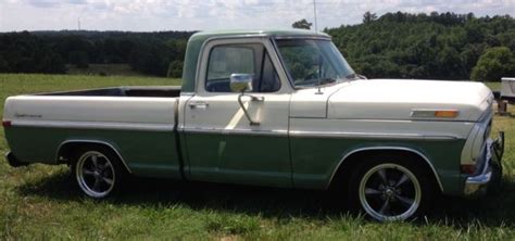 Seller Of Classic Cars 1971 Ford F 100 Boxwood Green And Wimbledon