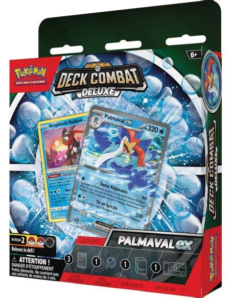 Pokémon Deck de Combat Deluxe Palmaval Les Gentlemen du Jeu