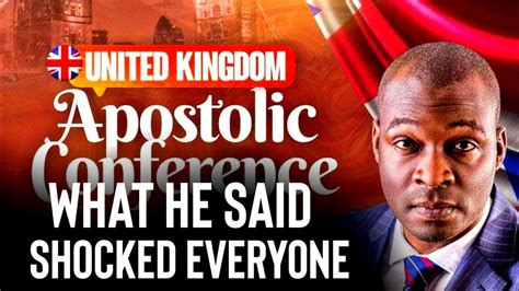 See What Happened After Apostle Joshua Selman United Kingdom Apostolic