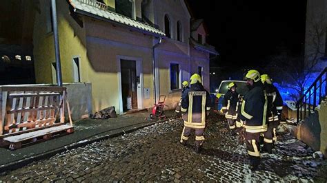 Zimmerbrand In Stadtrodaer Einfamilienhaus