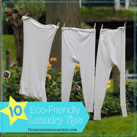 10 Eco-Friendly Laundry Tips - From Under a Palm Tree