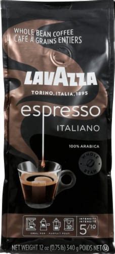 LavAzza Espresso Italiano 100 Arabica Whole Bean Coffee 12 Oz Ralphs