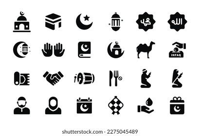 Islamic Symbols Vector