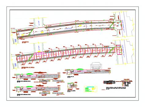 Detalles De Cord N Cuneta En Autocad Librer A Cad