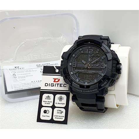 Jual Jam Tangan Digitec 2175 Dual Time Digital Analog Pria Sport