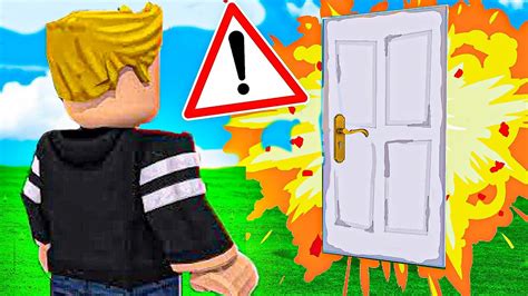 N Ouvre Surtout Pas Cette Porte Sur Roblox Sinon Regarde Ce Qu Il Se