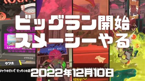 スプラトゥーン3実況！ビッグランのやり方！スメーシーワールドでオオモノシャケをしばくwバンカラジオはこんな感じだった。ver20 スプラトゥーン3 ビッグラン Splatoon3