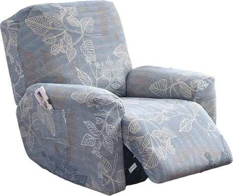 Krfoonn Recliner Slipcovers Stretch Printed Sofa Cover 4 Piece Lazy Boy Chair Covers Furniture