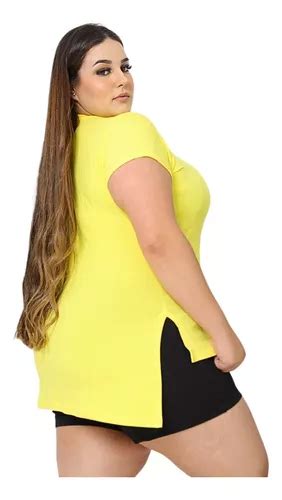 Blusa Mullet Plus Size G1 G2 G3 Linda Tamanho Grande Moda Mercadolivre