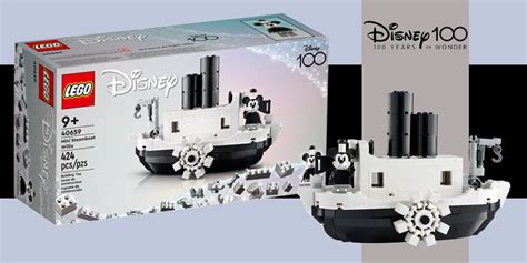 LEGO Disney Mini Steamboat Willie Official Images BricksFanz