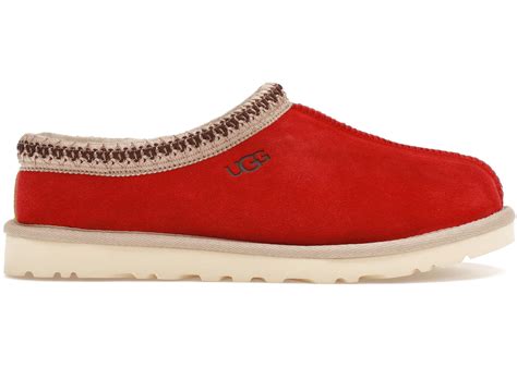 Ugg Tasman Slipper Chestnut Samba Red Mens 1123658 Csbr Us