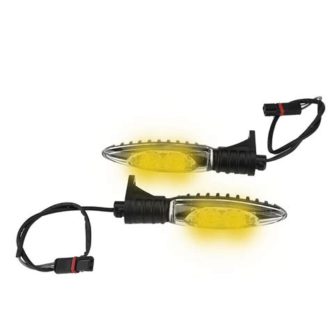 Car Motorcycle Front Led Turn Signal Indicator Light Blinker Lamp For