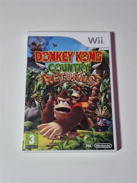 DONKEY KONG COUNTRY Returns Nintendo Wii Complet EUR 11 90