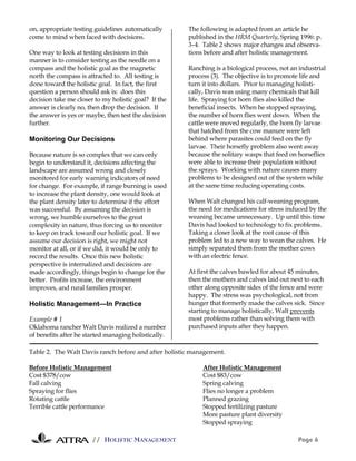 Holistic Management A Whole Farm Decision Making Framework PDF