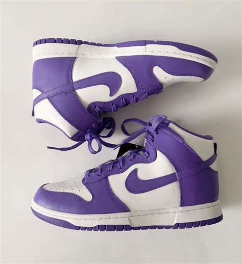 Yahoo Nike Wmns Dunk High Championship Court Purple