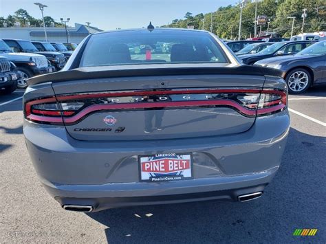 2019 Destroyer Gray Dodge Charger Sxt Awd 130889196 Photo 5 Car Color Galleries