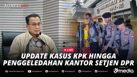 LIVE Jubir KPK Update Penanganan Kasus Termasuk Penggeledahan