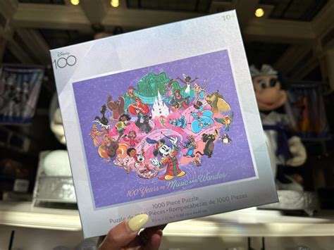 New Disney100 Puzzle Featuring Conductor Mickey Figment At Walt