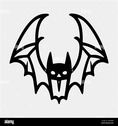 Bat Logo Design Stock Vector Images Alamy