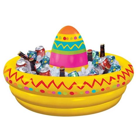 Mini Plastic Fiesta Sombreros Pack Of 12 Mexican Fiesta Themed Party Supplies Discount