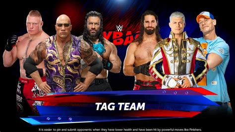 The Rock Brock Lesnar Roman Reigns Vs Cody Rhodes Seth Rollins