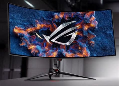 Asus Unveil Rog Swift Pg Wcdm With Ultrawide Oled Panel And Hz