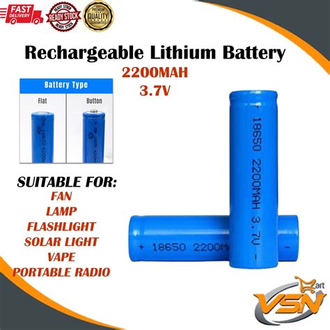 V Mah Li Ion Rechargeable Lithium Battery Flat Button