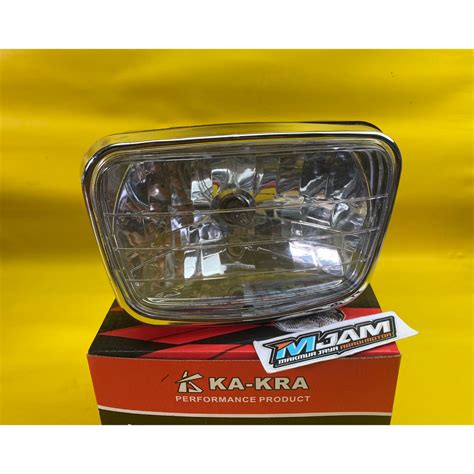 Jual Lampu Depan Daymaker Demeker Yamaha Rx King New Oval Hitam Lis