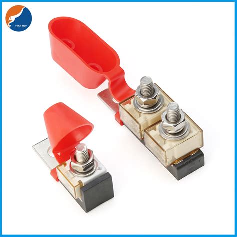 mrbf terminal mount fuse block single double dual stud compact mount