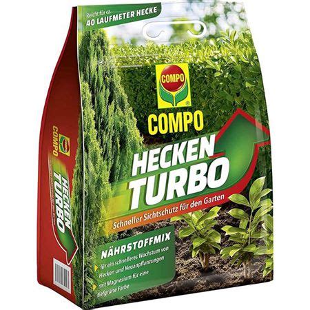 4Kg COMPO Heckenturbo Spezial Dünger für 16 99 statt 21