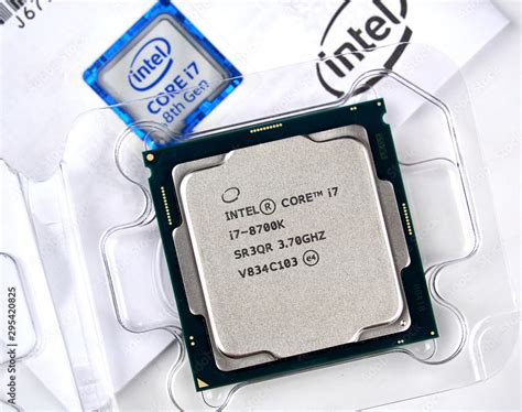 Intel logo and CPU Stock Photo | Adobe Stock