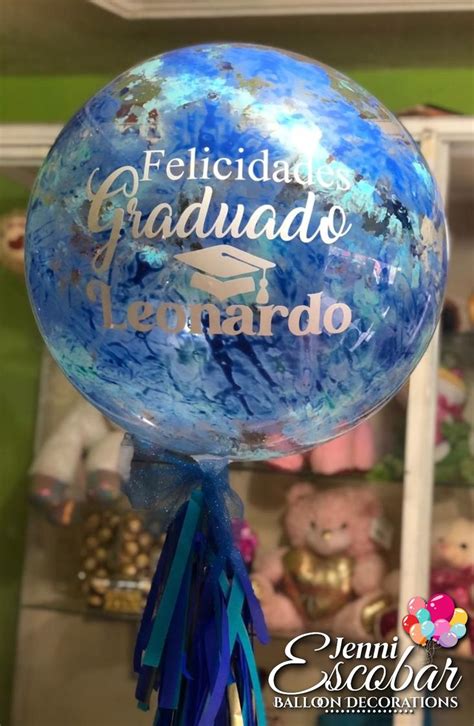 Globo Burbuja Graduaci N Globos Burbuja Globos Burbuja