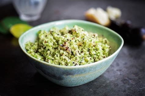 Broccoli Couscous Med Quinoa Basilikum Og Parmesan Julie Karla