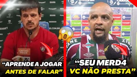 TRETA FELIPE MELO SE ENVOLVE EM BRIGA PESADA E DINIZ NÃO DEIXA DE