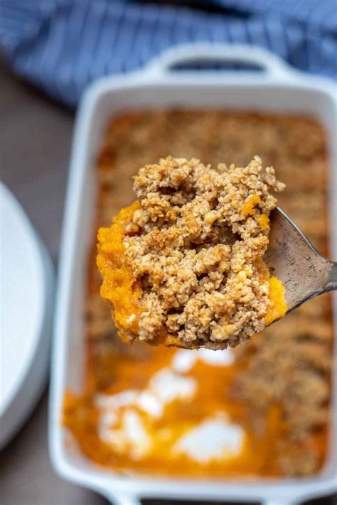 Gluten Free Sweet Potato Casserole Recipe Vegan Friendly