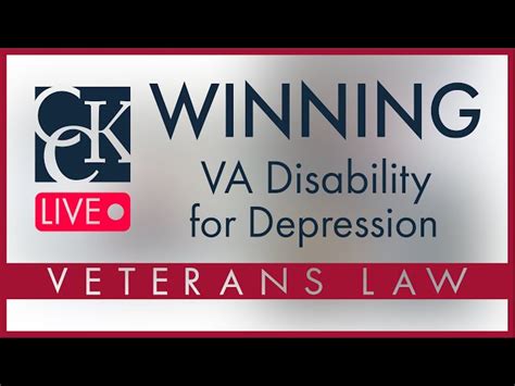 VA Disability For Sleep Disorders Secondary To Depression CCK Law