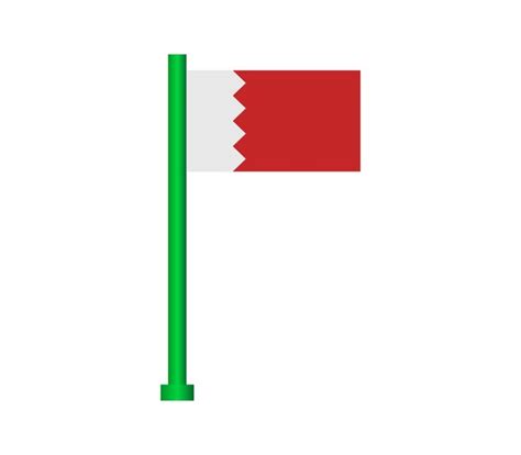 Premium Vector Bahrain Flag