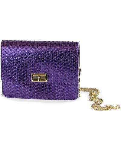 Purple Persaman New York Bags For Women Lyst