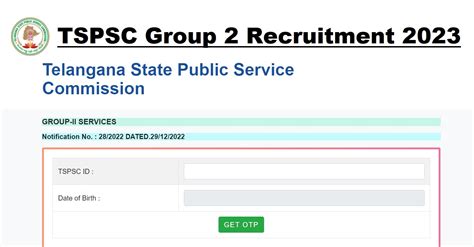 TSPSC Group 2 Recruitment 2023 Start 783 Post Apply Online