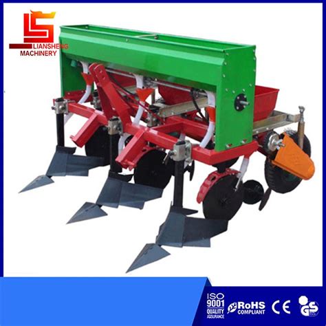 Corn Planter With Fertilizer Corn Seeder Tractor Mounted Corn Planter