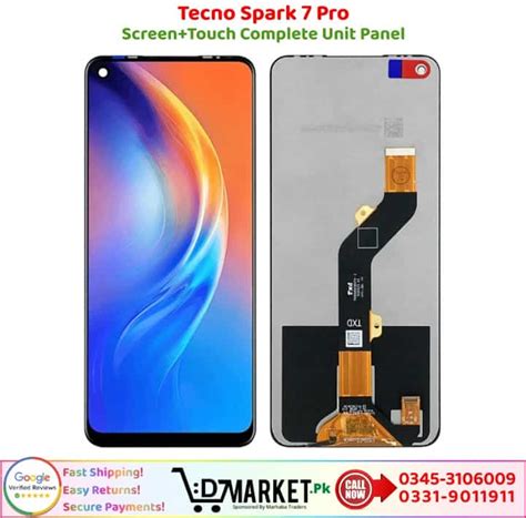 Tecno Spark 7 Pro Lcd Panel Price In Pakistan Fastsecure