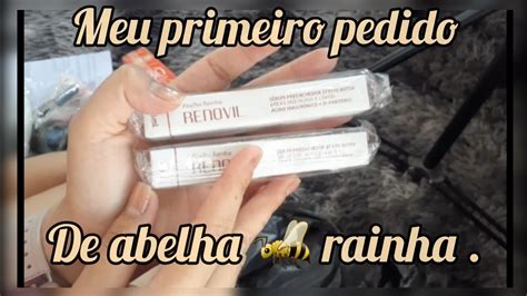 Abertura De Caixa Abelha Rainha Campanha Meu Primeiro Pedido